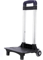 2 Backpack Trolley Aluminium Alloy Foldable Trolley Cart ' s Luggage Travel Hand Cart for Backpack Folda