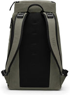 Db Journey The Hugger - Durable Travel Backpack with Laptop Compartment for Work & Gym, Luggage Backpack with Roller Bag Attachment, Full-Zip Main Compartment, 30L - Forest Green