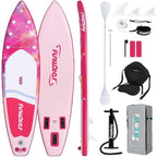 FunWater Stand Up Paddle Board Ultra-Light Inflatable Paddleboard with SUP Accessories for Adults & Youth of All Skill Levels