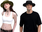 Sun Hats for Men Women Bucket Hat UPF 50+ Boonie Hat Foldable UV Protection Hiking Beach Fishing Summer Safari