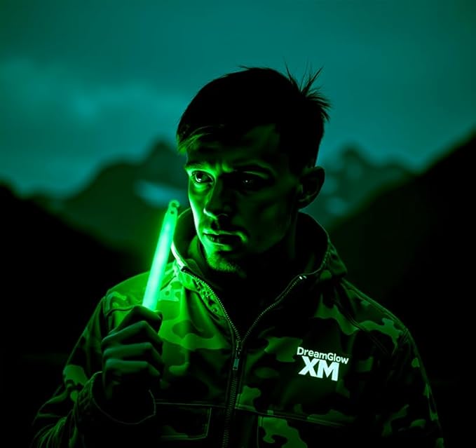 Industrial Grade Glow Sticks(12-90PCS) 6 inches Ultra Bright Emergency Light Sticks for Camping Accessories Hurricane Supplies,Earthquake, Survival Kit More Lasts Over 12 Hours……