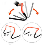 Adjustable Height Hurdle Agility Training Hurdle Set of 5 Set of 10