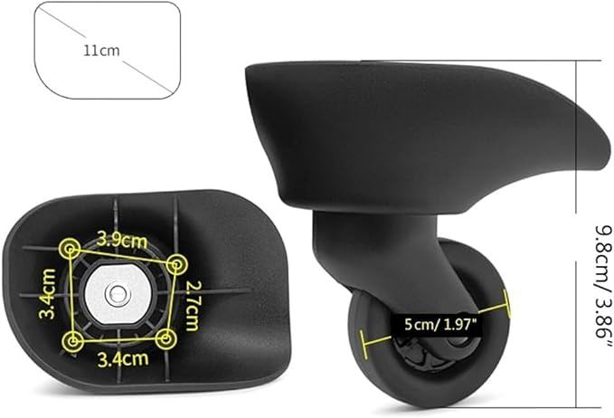 luggage wheels replacement Suitcase Covers,Luggage Wheels,Replacement Luggage Wheels Repair Your Suitcase with Smooth Rotation Perfect for Any Journey(W178)(W171)