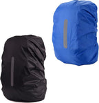 2 Pack Waterproof Rain Cover for Backpack, Backpack Rain Cover with Reflective Strip，Rucksack Rain Cover for Bicycling/Hiking