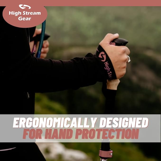 Walking Sticks for Men & Women - 14.5" Foldable Hiking Poles for Backpacking, Exercising and Traveling, Set of 2 Aluminum Nordic Collapsible Trekking Poles