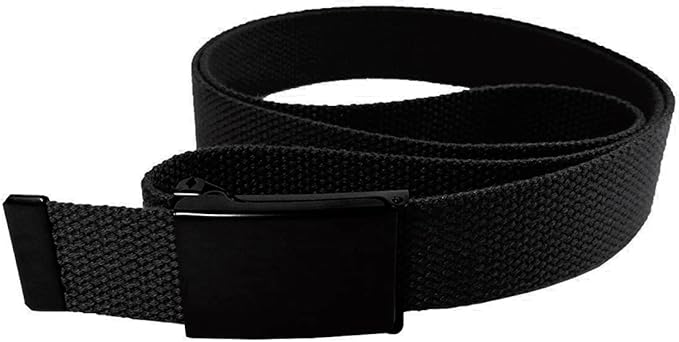Permethrin Treated Mosquitoes, Flies, Ticks & More Insect Repellent Size Adjustable Fabric Belt (Black) One Size Fits All!