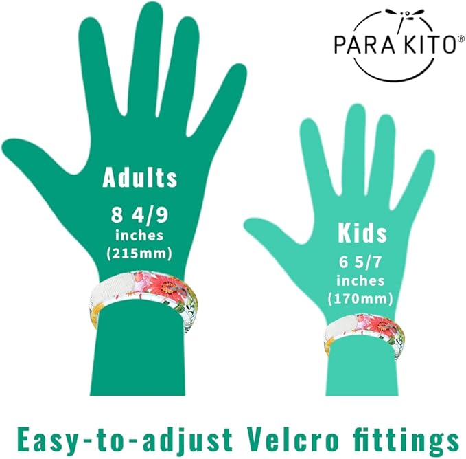 PARAKITO Mosquito, Insect & Bug Spray Bundle - Includes Spray, Black Wristband & 4 Refills | DEET Free, Citronella Essential Oils, Perfect for Camping, Hiking, Travel Outdoor Activities