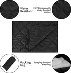 LOOGU Camo Blanket Waterproof Insulation Poncho Liner for Outdoor Camping, Hiking, Hunting, Survival, Backpacking, Picnicking