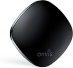 Onvis Item Finders Tracker Work with Apple Find My APP (iOS Only, Not for Android), Smart Bluetooth Locator for Keys, Luggage Suitcases, Bags Wallets, Backpack, IP67 Waterproof (2 Pack)