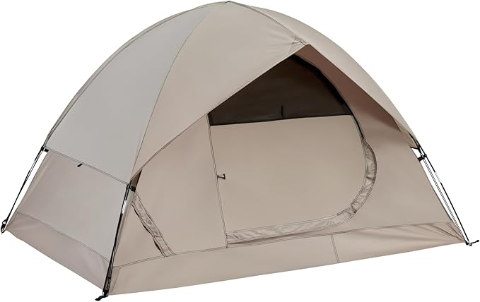 Spacious Waterproof 2-Person 3-Season Tent with Big Rain Fly – Versatile Outdoor Camping Tent for Hiking, Backpacking, and Festivals – Easy Setup & Durable Design