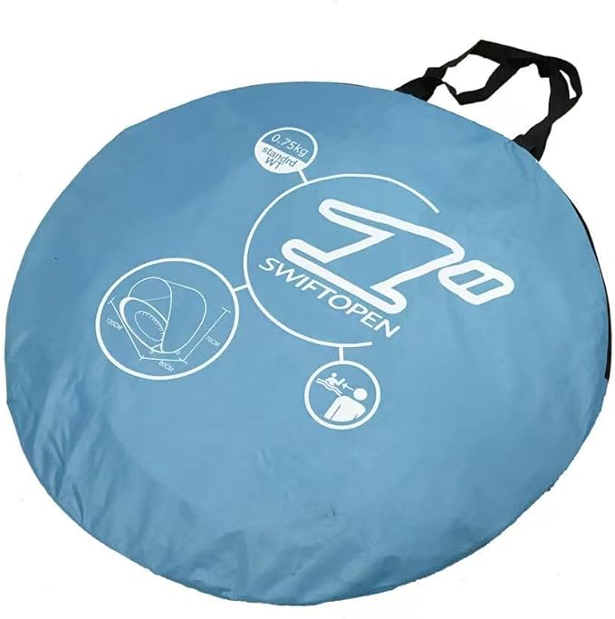 PandaEar Baby Beach Tent with Pool, Pop Up Sun Shelter for Infant Toddlers, Portable UV Protection Shade with Carry Bag for Outdoor Travel, Camping