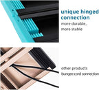 ROCK CLOUD Folding Beach Table Aluminum Portable Camping Table Ultralight, Black