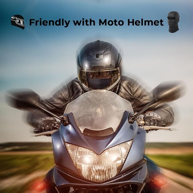 AXBXCX 3 Pack Balaclava Ski Mask - Breathable UV Protection Face Cove for Motorcycle, Football, Cycling, Outdoor Sports