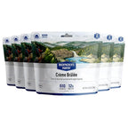 Backpacker's Pantry Creme Brulee - Freeze Dried Backpacking & Camping Food - Emergency Food - 12 Grams of Protein, Vegetarian, Gluten-Free - 6 Count