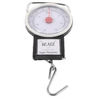 Baluue Portable Luggage Scale Hanging Handheld Spring Weighing Scale 35kg Capacity for Travel Baggage