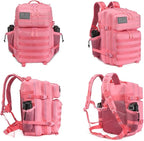 Military Tactical Backpack 45L Large Tactical Backpack for Men, Hiking Rucksack With Bottle Holder