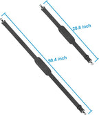 Taygeer Crossbody Strap Replacement, Universal Duffle Messenger Shoulder Bag Strap Detachable Padded Adjustable Belt with Metal Hook Clip for Briefcase Carrier Satchel Laptop Case Duffle Bag, Grey