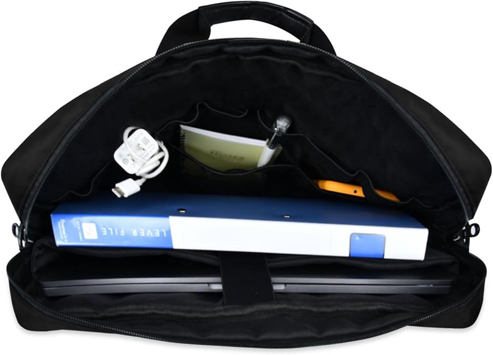 MNSRUU Laptop Bag for 15.6 inch Black Gothic Bats