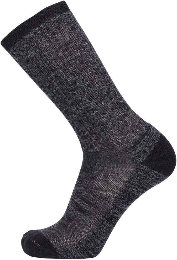 EnerWear 4 Pack Women's Merino Wool Outdoor Hiking Trail Crew Sock