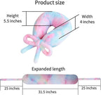 Travel Pillow Multifunctional Airplane Travel Neck Pillow Provides Neck and Lumbar Support During Travel Airplane Pillow Colorful Pink