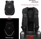 Swissdigital Design Large Travel Backpack For Men， TSA Business Laptop Backpack With Finder color random| J16BTBT013-01
