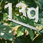 12 Pack Tent Stakes, 7-inch Ultralight Aluminum Ground Pegs with Reflective Pull Ropes, Tri-Beam Stake in a Carrying Bag, for Camping, Backpacking, Hiking, Hammocks and Canopy, Silver