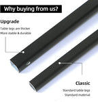 ROCK CLOUD Upgraded Portable Camping Table Ultralight Aluminum Camp Table Folding Beach Table with Storage Bag for Camping Hiking Backpacking Outdoor Picnic