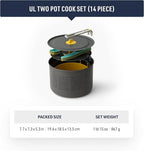 Sea to Summit Frontier Ultralight Two Pot Cook Set for Camping