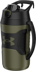 Under Armour Half Gallon Water Bottle Insulated, 64oz Insulated Water Bottle with Handle, Sports Water Jug, Fence Hook, Leak Resistant, for Baseball, Football & More