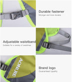 AONIJIE Reflective Running Vest Marathon Running Vest Pack Breathable for Hiking Camping Cycling Race