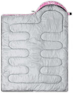 Sleeping Bags for Adults Kids,Backpacking Camping Sleeping Bag for Girls Boys Lightweight Waterproof Cold/Warm Weather Sleeping Bag for All Season