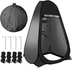 Pop Up Tent Upgrade Privacy Shower Tent Portable Outdoor Sun Shelter for Toilet Camping Biking Beach with Carry Bag