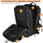 Military Tactical Backpack 45L Large Tactical Backpack for Men, Hiking Rucksack With Bottle Holder