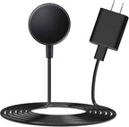 Watch Charger Compatible for Samsung Galaxy Watch 8/8 Classic,7/6/Ultra, 5/5 Pro/4/4/6 Classic/3/Active 2/Active 1, Magnetic Wall Fast Charging Adapter & Cable, Magnetic Wireless Charging Cable 3.3FT