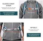 MOUNTAINTOP Hiking Backpack,Lightweight Travel Backpack for Men Women Outdoor Backpacking, Camping