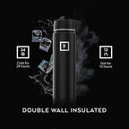 IRON °FLASK Camping & Hiking Hydration Flask with 3 Lids - Stainless Steel, Double Walled & Vacuum Insulated Water Bottle - Leak Proof & BPA Free (Bubble Gum, Straw - 18 oz)