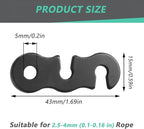 30Pcs Guyline Tensioner Aluminum Alloy Guy Line Cord Adjusters Tent Rope Tensioners Paracord Tensioner for Outdoor Tent Camping Hiking Accessories