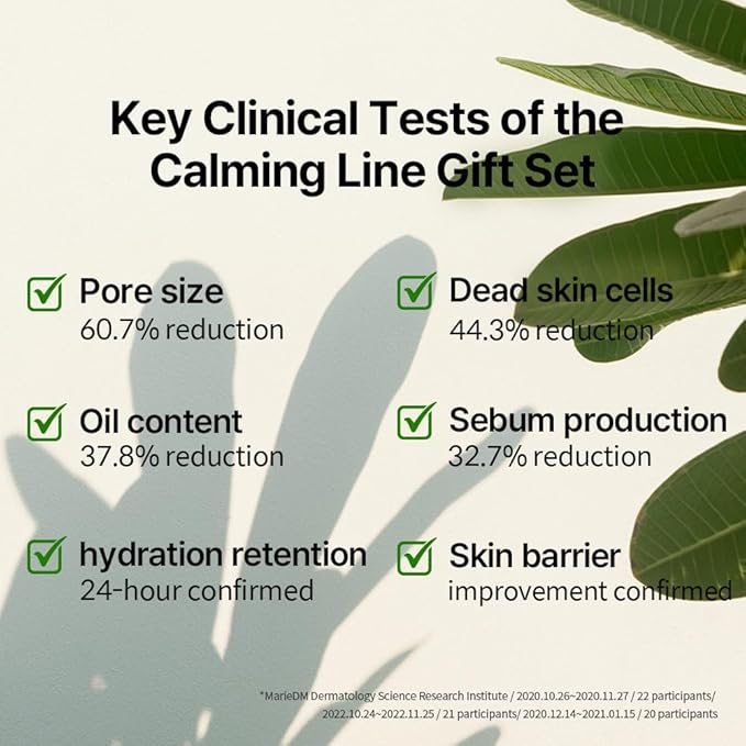 Pyunkang Yul PKY Calming Line Gift Box Set-Korean Facial Skin Care Essential for Daily Moisturizing with Toner, Serum, Cream, Vegan & Cruelty Free
