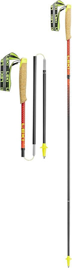 LEKI Neotrail Pro FX.One Superlite Carbon Collapsible Lightweight Trekking Poles for Hiking & Trail Running