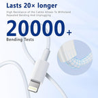 USB C to Lightning Cable 3FT [Apple MFi Certified] iPhone Fast Charger Type C to Lightning Cable for iPhone 14 13 12 11 Pro Max Xr Xs 8 7 6 Plus SE (2Pack)