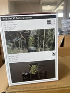 Fire-Maple "Fixed Star 1" Personal Cooking System | Pot/Jet Burner Stove System with Electric Ignition | Ideal for Hiking, Camping, Backpacking, Fishing, Hunting Trips and Emergency Use