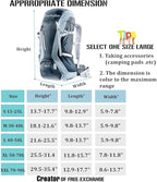 Joy Walker Waterproof Backpack Rain Cover, 12000mm Ultra-Waterproof, Upgraded Ultra-Strong Multilayers, Antislip Buckle Strap