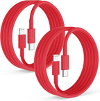 2Pack Red Fast Charger Cable 6ft [Apple MFi Certified], USB Type C to Lightning Cable 6 Foot Apple iPhone Charging Cord for Apple iPhone 14 13 12 Pro XR XS Max X 8 Plus