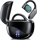 AI Translation Earbuds with Real-Time 144 Language Support, Bluetooth 5.4 Wireless Headphones for Travel, Business & Learning, 80H Playtime Compatible with iOS & Android, Includes Charging Case