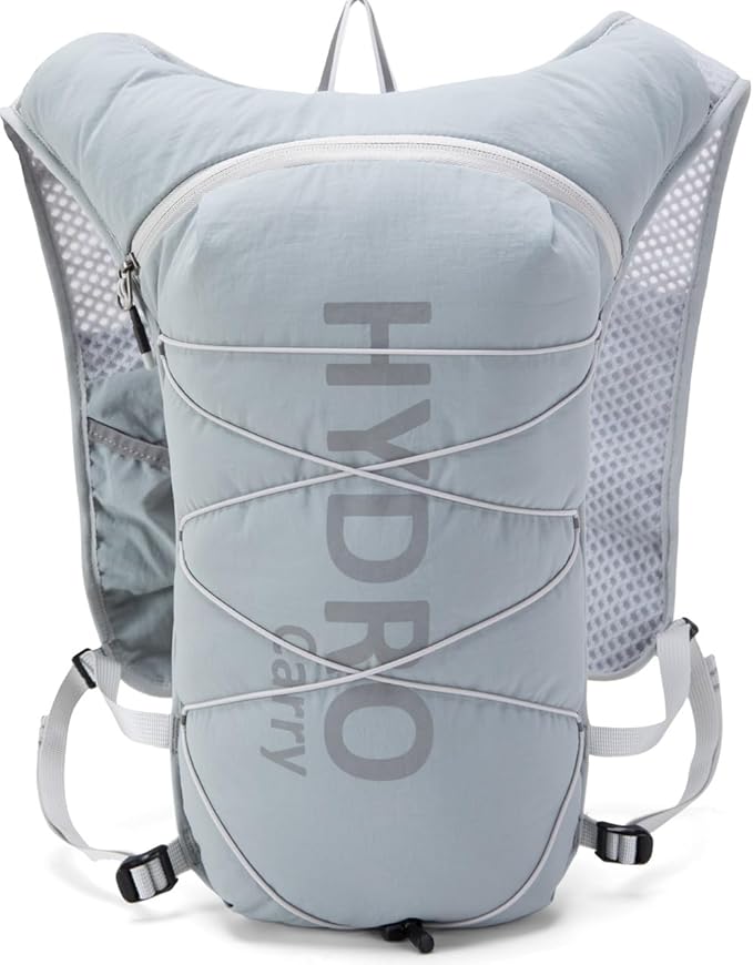 Lightweight Running Vest for Women and Men Hydration Backpack Pack with 1.5L Water Bladder Bag for Hiking Trail Running Gear Cycling Marathon