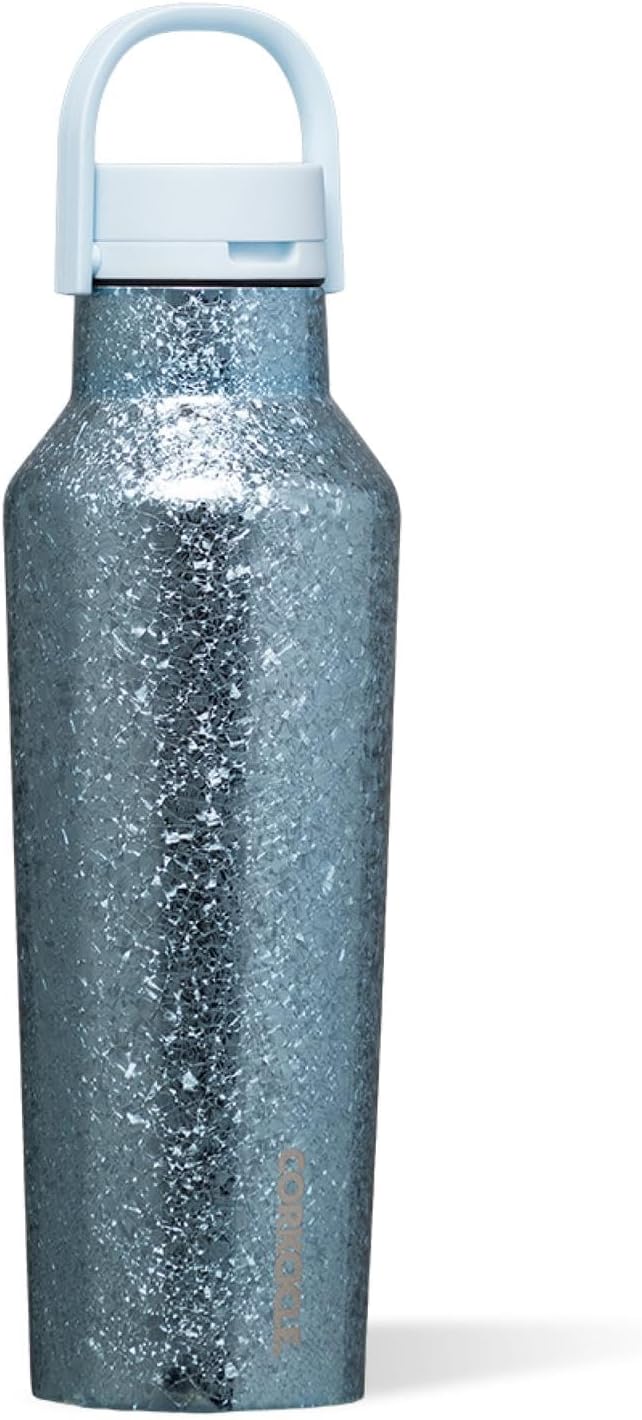 Corkcicle Classic Sport Canteen Insulated Water Bottle - Keeps Beverages Cold 25 Hours - Triple Insulated - Summer Drinkware Gift - Keeps Drinks Ice Cold - Leak-Proof Cap - 20 oz - Ice Breaker
