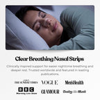 The Patch Collection® – Nasal Strips for Enhanced Breathing & Sleep | 100% Non-Woven Fabric (Pack of 30)