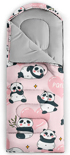 QOOMO Camping Sleeping Bags,3 Season Warm & Cool Weather,Lightweight,Waterproof Sleeping Bags for Adults & Kids,Traveling,and Outdoors,Camping Gear Equipment