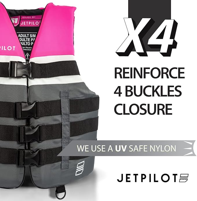 Jetpilot S1 Nylon Coast Guard Approved Life Vest PFD