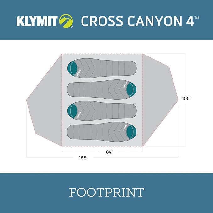 Klymit Tents Cross Canyon 4 Tent